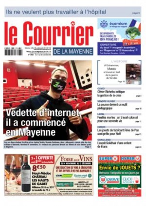 Vedette d’internet,  il a commencé en Mayenne